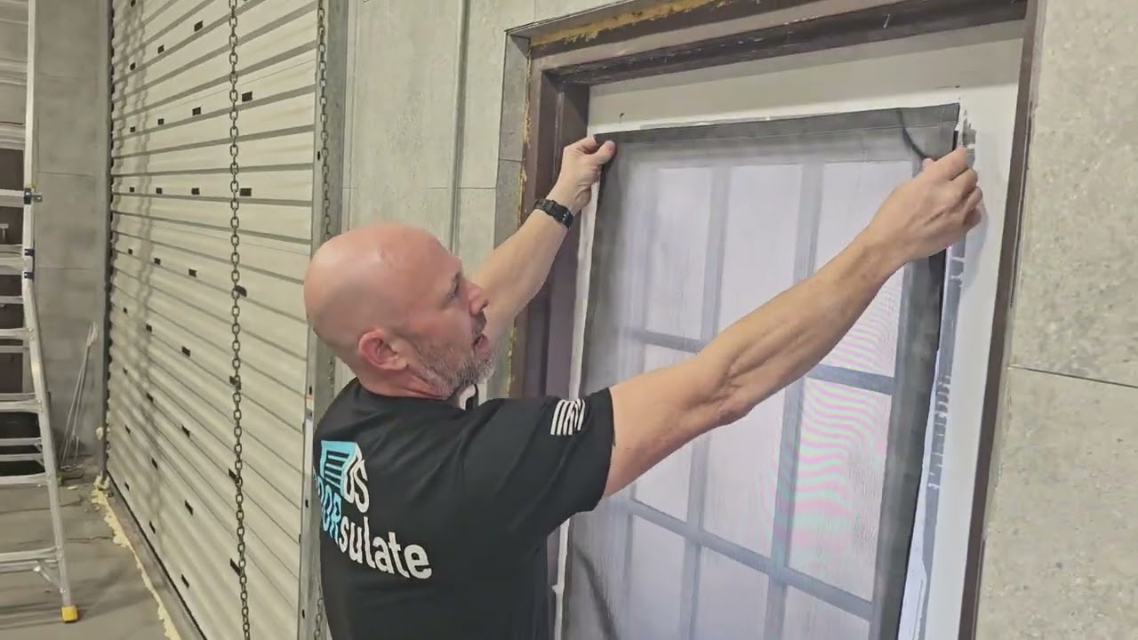 Door Glass -Thermal Window Shade