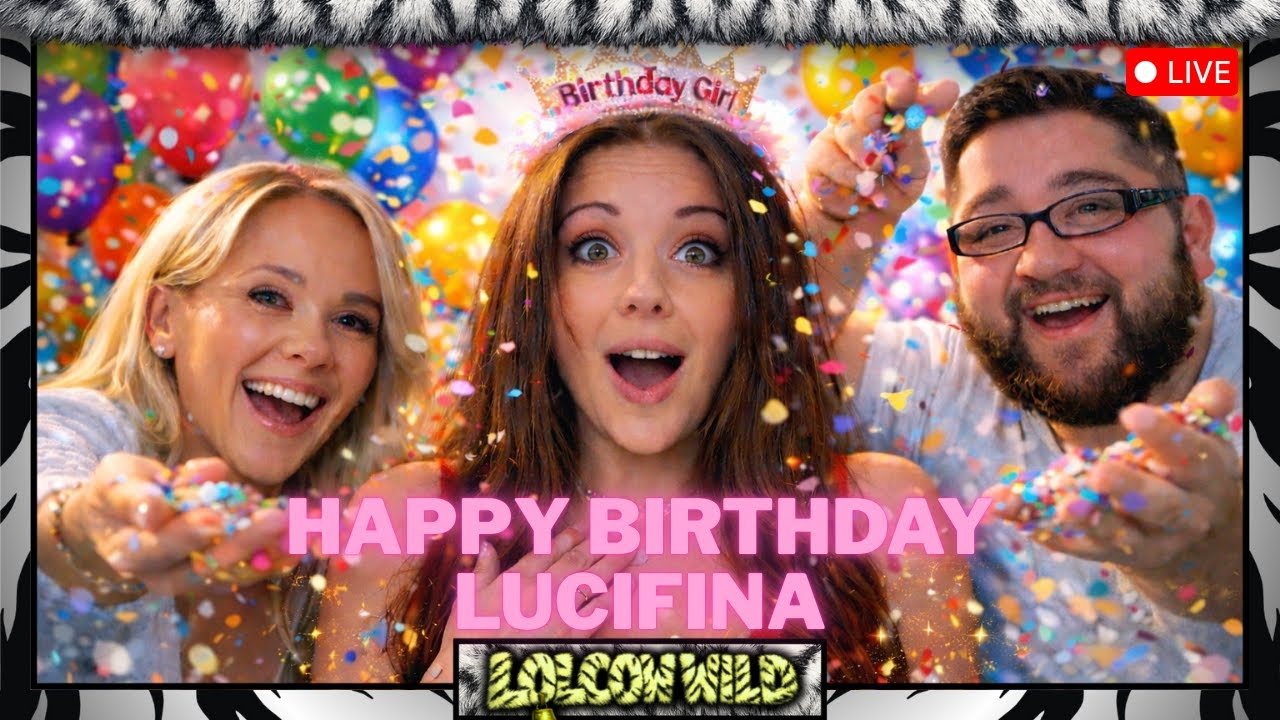 Happy Birthday Lucifina! 🥳Let's drink and smash cake 🍾🎂🤣