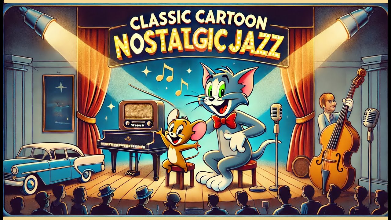 Classic Cartoon Nostalgic Jazz – Where Tunes and Toons Meet 🎷🎵