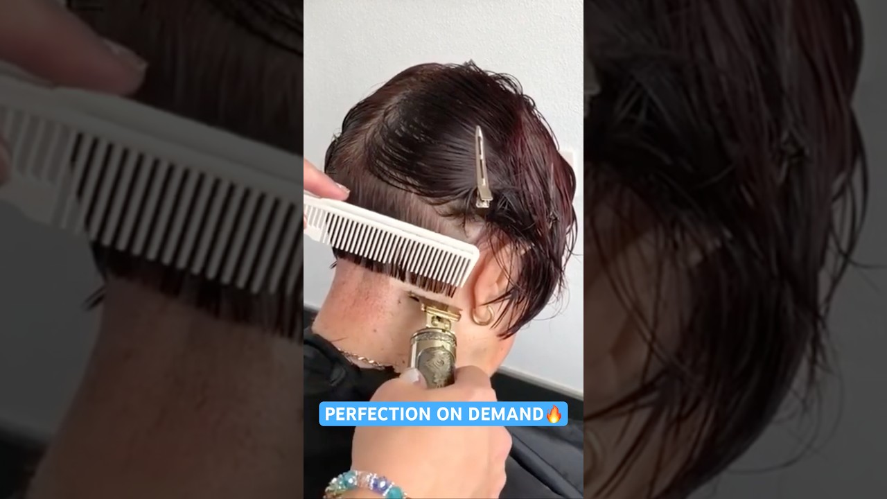PERFECTION ON DEMAND INVERTED BOB HAIRCUT! 🔥🔥🔥
