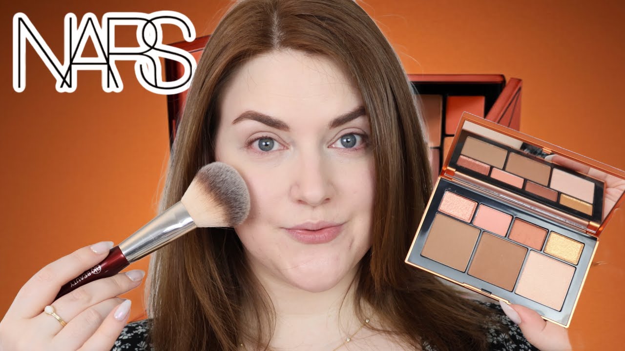 NARS LAGUNA ULTIMATE FACE PALETTE | THE SUMMER SUDECTION COLLECTION | Try-On and Comparisons