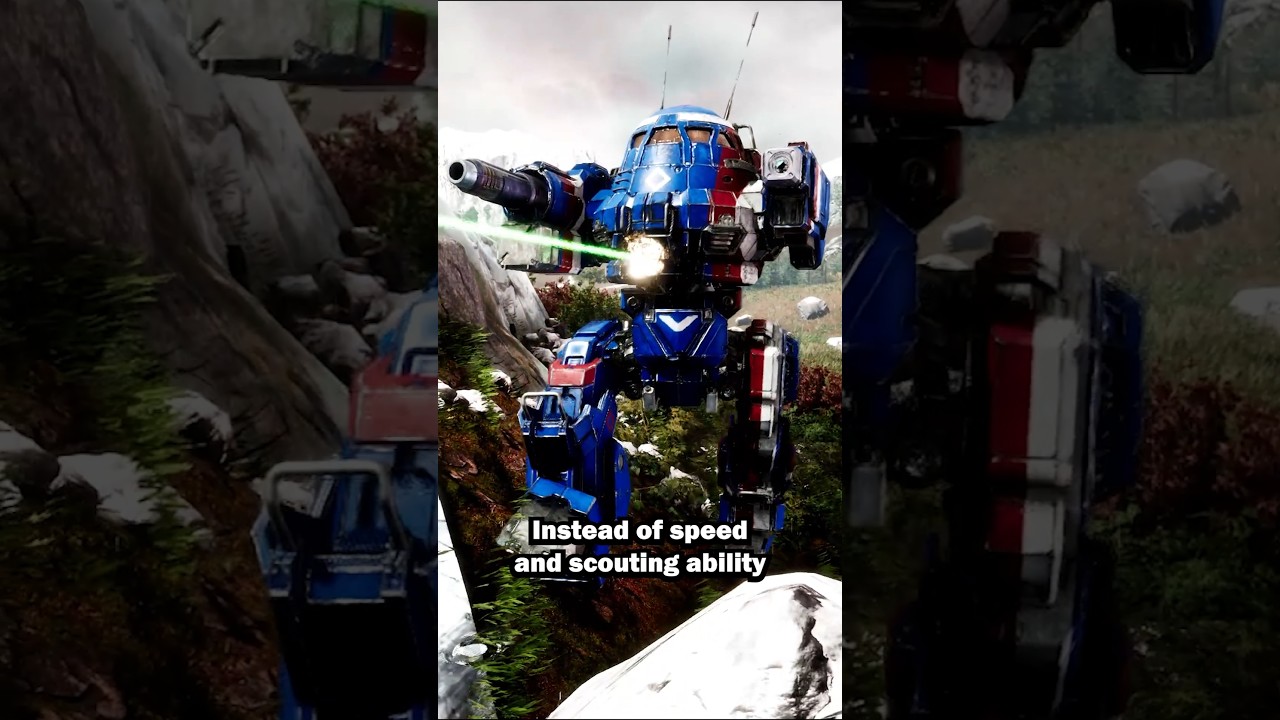 The UrbanMech: Joke or Genius?  - Battletech / Mechwarrior Mech Spotlight #shorts