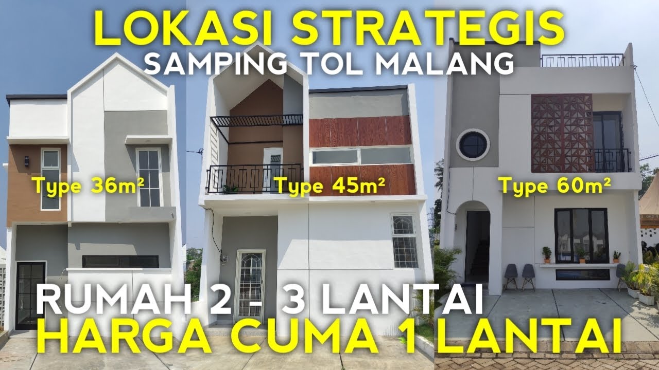 PERUMAHAN MALANG 3 LANTAI HARGA 1 LANTAI‼️LOKASI PAKIS MALANG STRATEGIS 5 MENIT DARI TOL MALANG