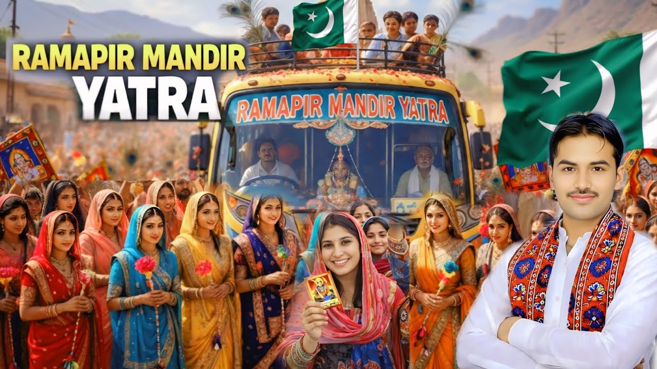 Ramapir Mandir tando allahyar in Pakistan Vlogs #templevlog