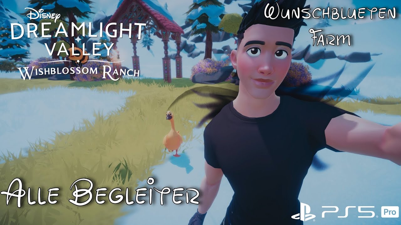 Dreamlight Valley: Wishblossom Ranch 🌸 Alle Begleiter und wo ihr sie findet 🐝