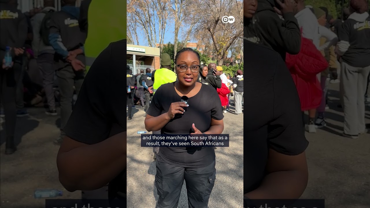 South Africa braces for mass anti-immigration protests | DW News