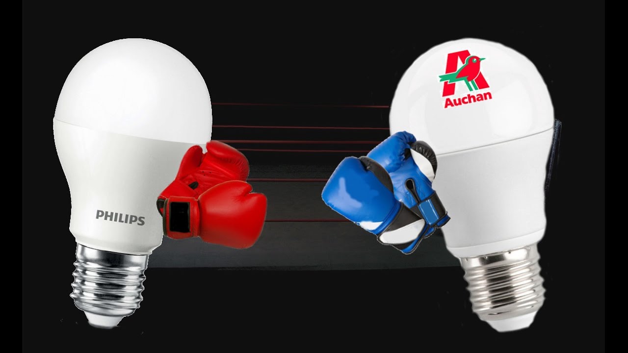 #REA 10 Review/análisis de dos bombillas LED E27 Philips vs Alcampo (Auchan)