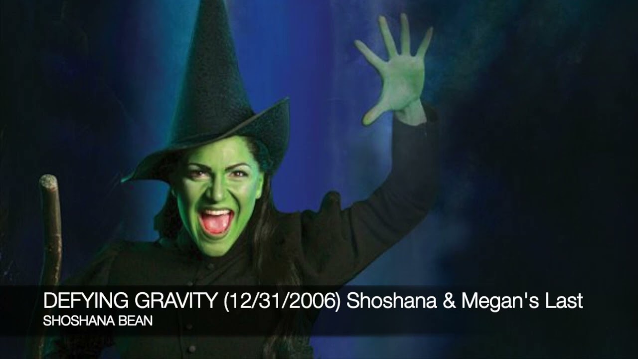 Shoshana Bean - Defying Gravity - (12/31/2006) Shoshana and Megan's Last Show