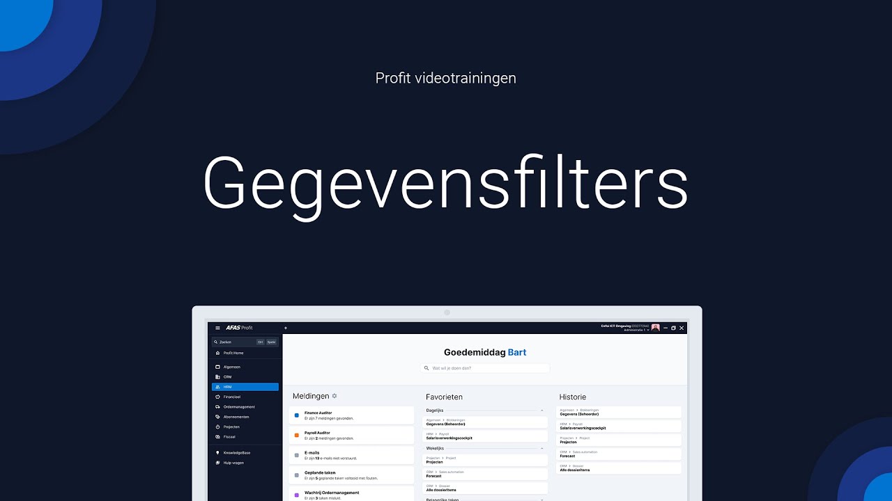 Gegevensfilters