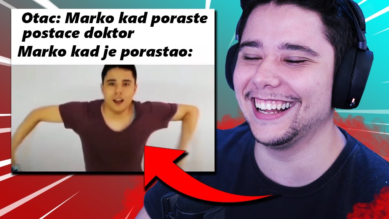 REAKCIJA NA SMESNE TIKTOKOVE - TESIC EDITION