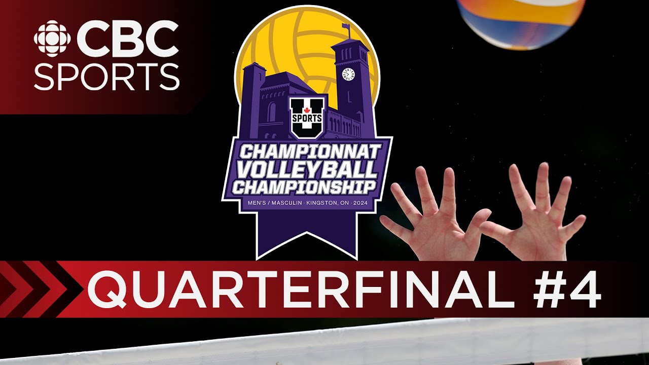 U SPORTS Men's Volleyball National Championship: Quarterfinal #4 - Guelph vs Sherbrooke | CBC Sports