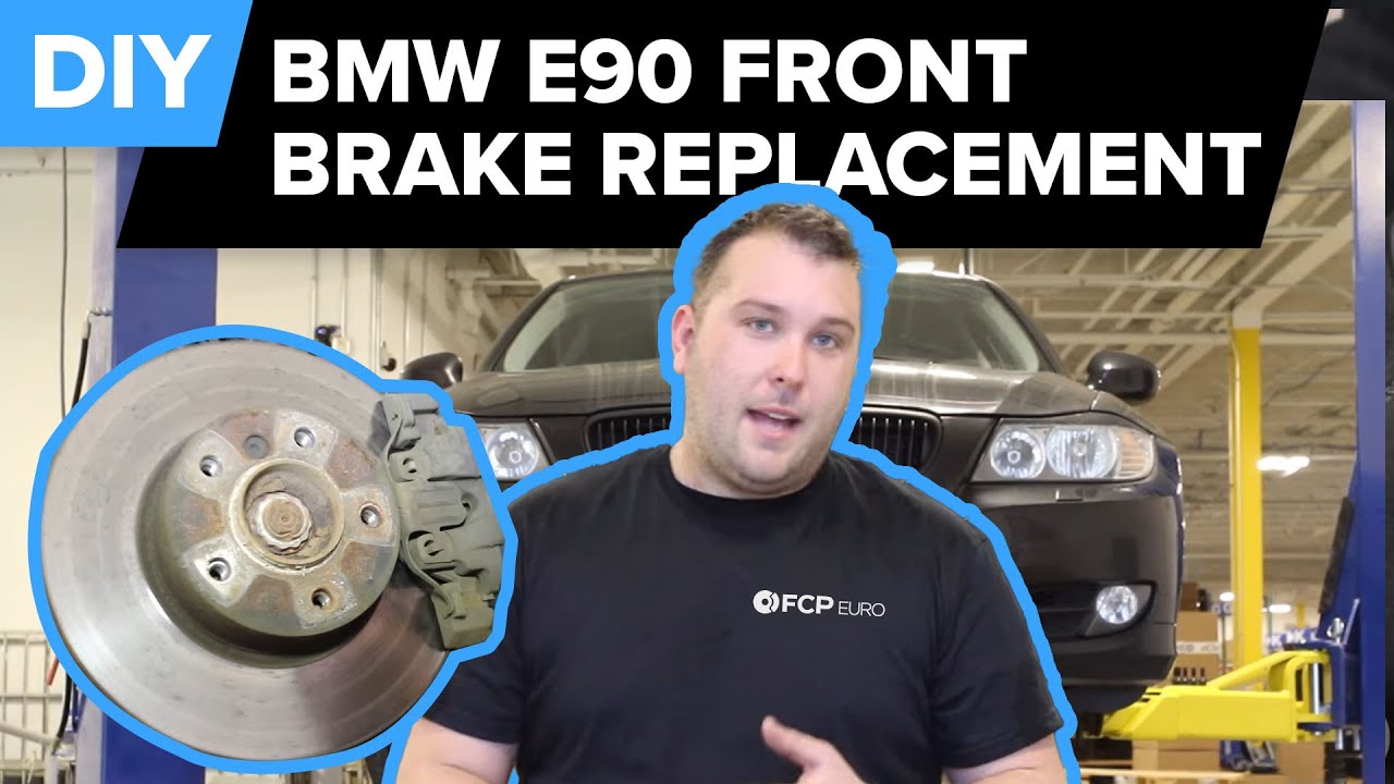 BMW E90 Front Brake Replacement DIY (328i Pads, Rotors & Sensors)