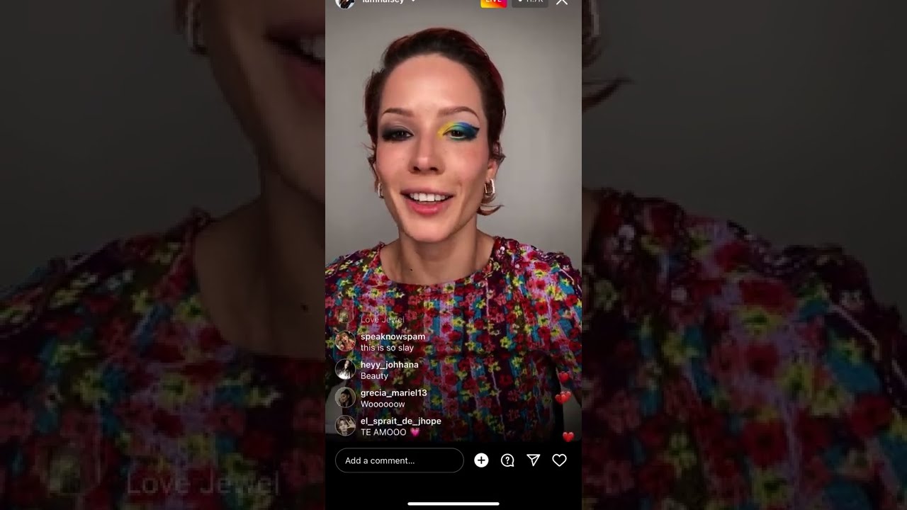 Halsey Instagram live July 25th, 2022 (full video)