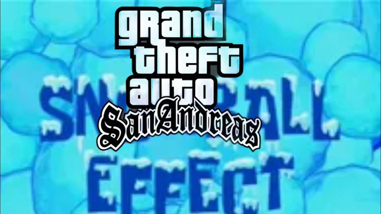 Grand theft auto San Andreas effect