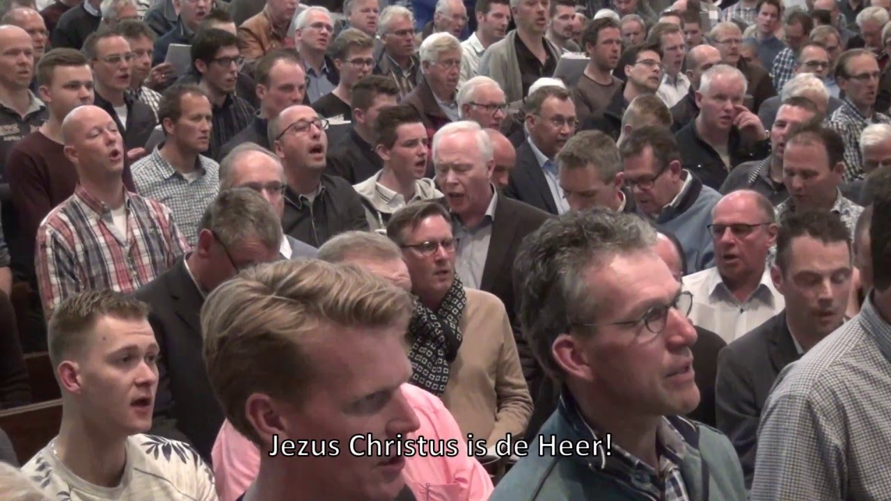 Samen in de Naam van Jezus (Opwekking 167) | Mannenzang Katwijk