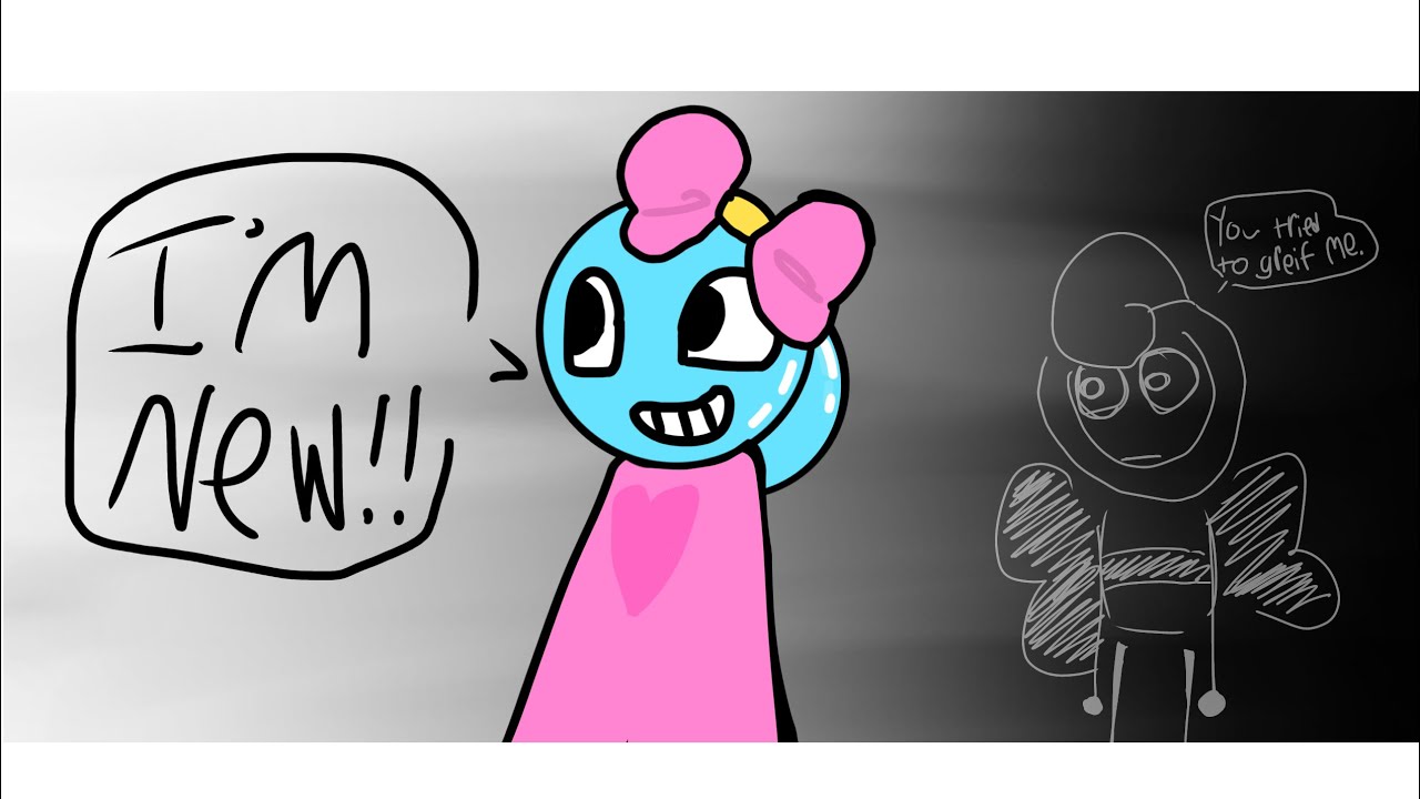 FAKE starter tried to grief a try hard Glisten ￼in ROBLOX Dandy’s world!