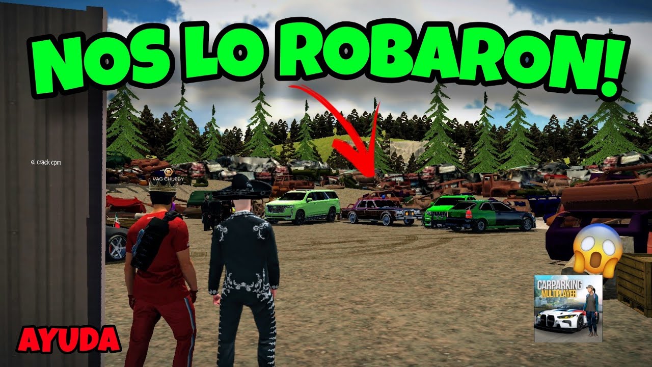 LOS BANDIDOS ROBARON EL AUTO DE MI AMIGO Y LO VAMOS A RESCATAR 😡 | Car Parking Multiplayer roleplay