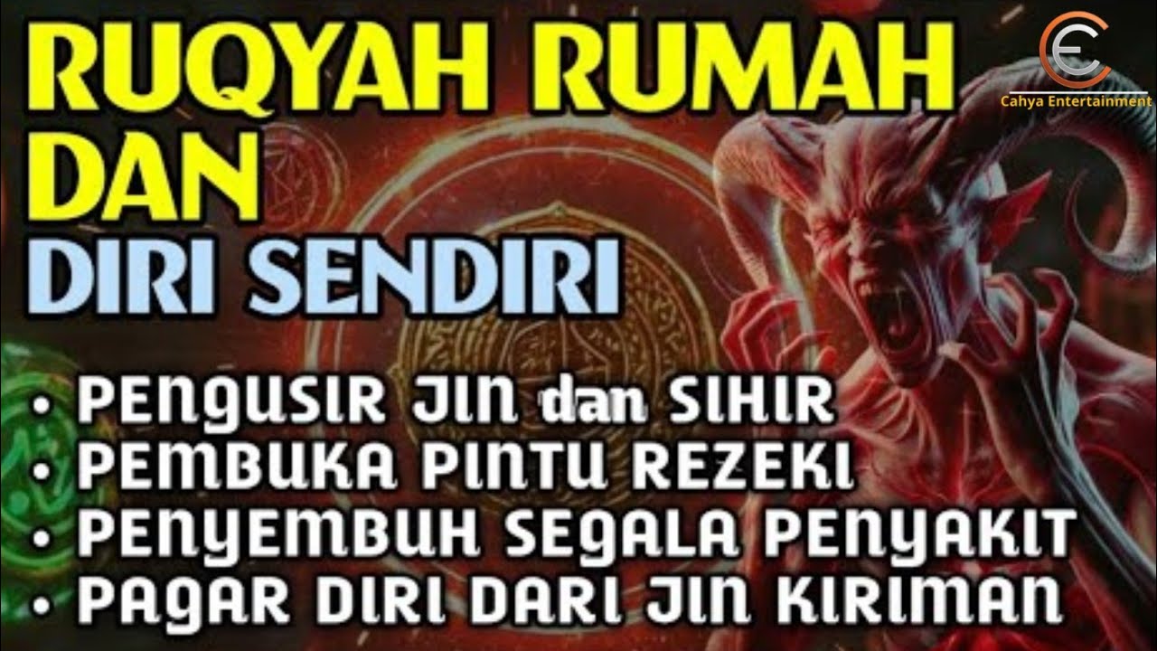 RUQYAH RUMAH PENGUSIR JIN, SETAN & SIHIR DI RUMAH & TUBUH, PENENANG HATI & FIKIRAN | ALAA AQEL