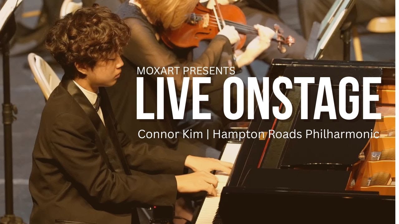 Concert Moment: Schumann’s Piano Concerto with the Hampton Roads Philharmonic a Moxart Concert