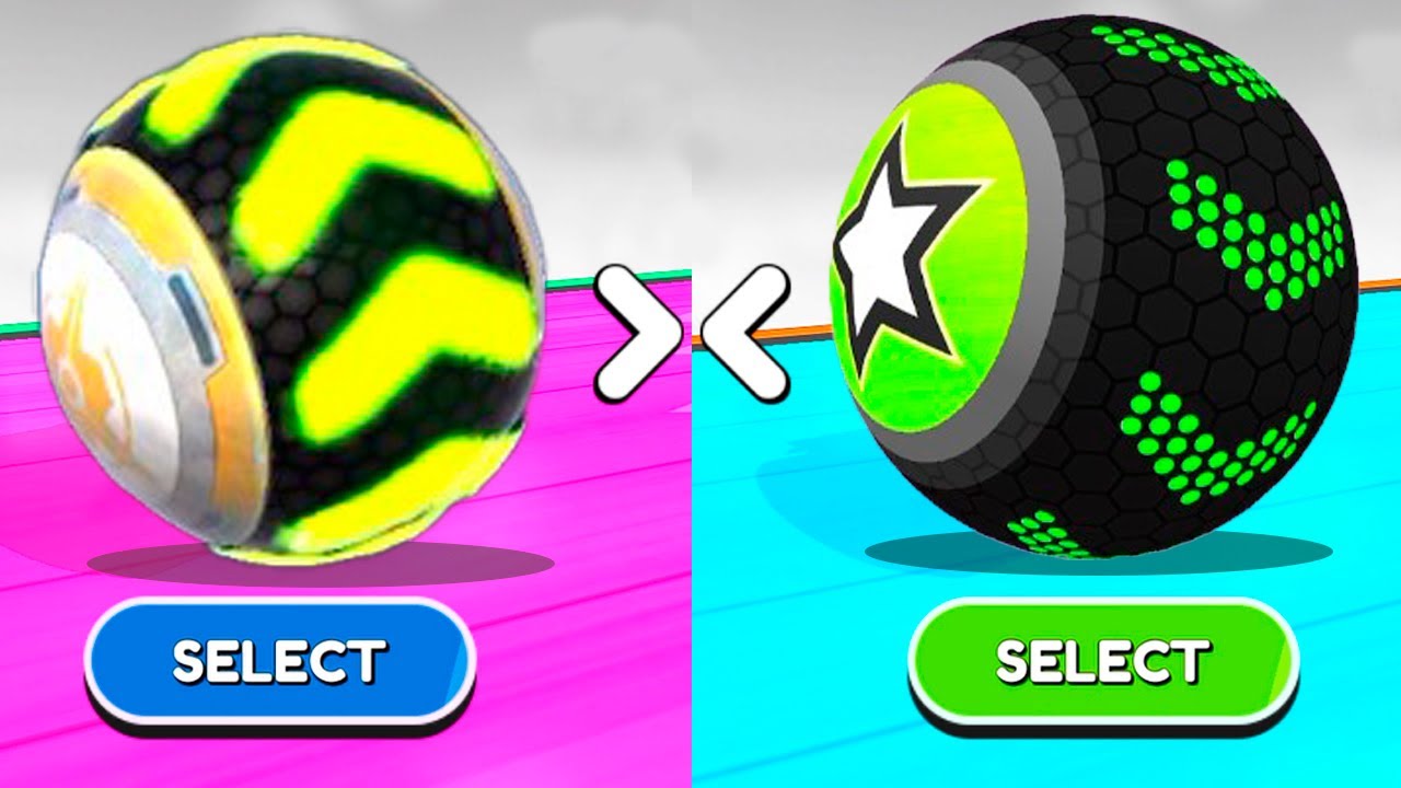 Going Balls vs Space Rolling Ball - Which Boom Ball Will Pass More Levels? Race-732