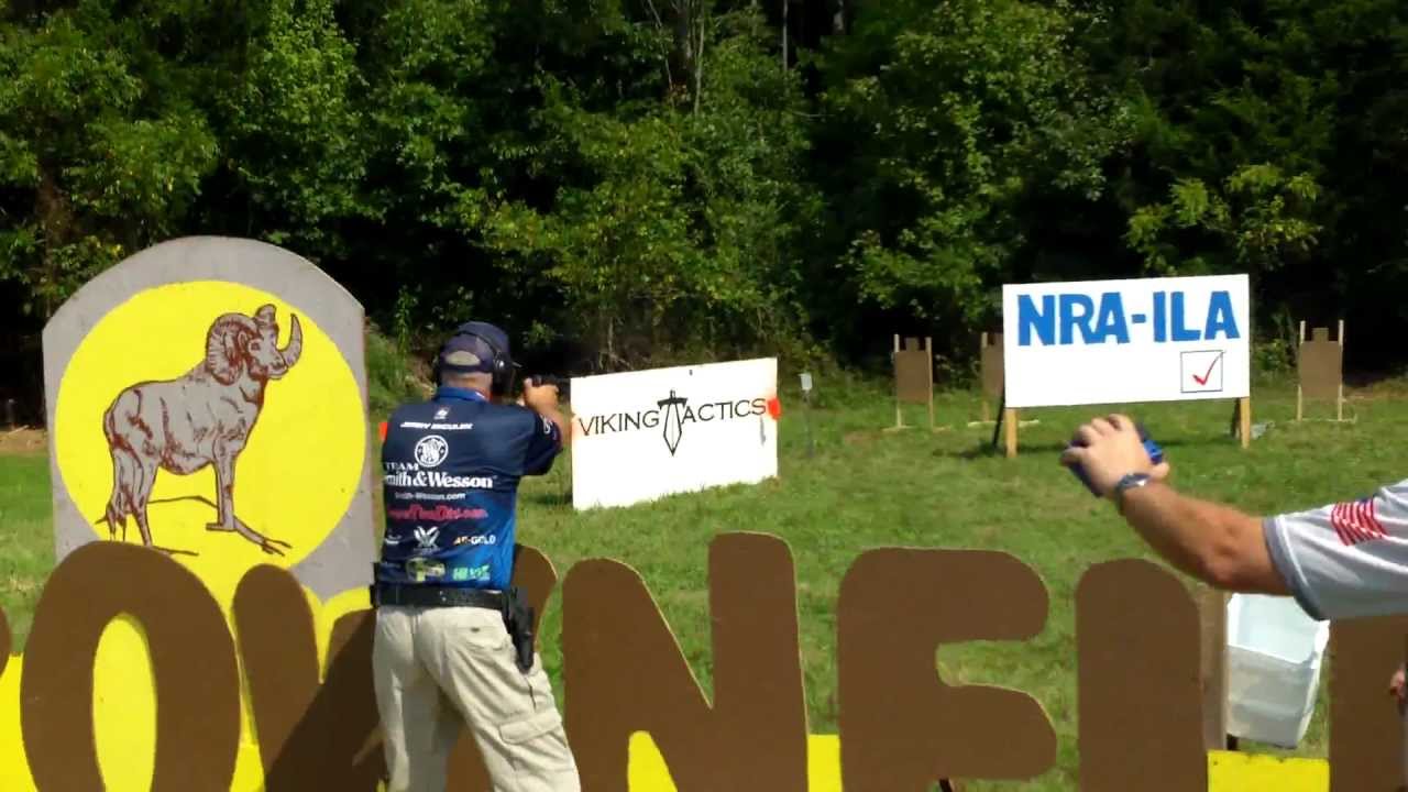 Jerry Miculek- RockCastle AR15.com Multigun: Stage 1 08-25-12