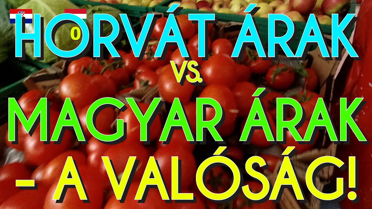HORVÁT ÁRAK vs. MAGYAR ÁRAK 2023 - május - a VALÓSÁG