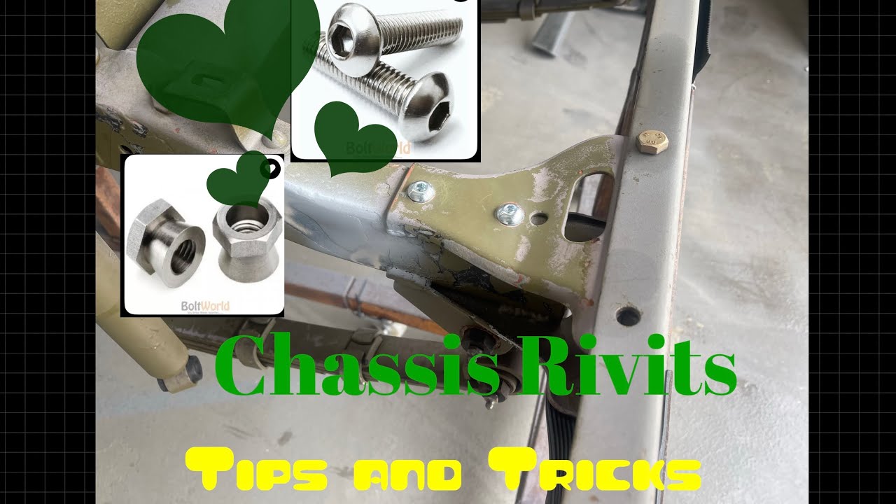 Willys MB Jeep Chassis Rivets tip Ford GPW