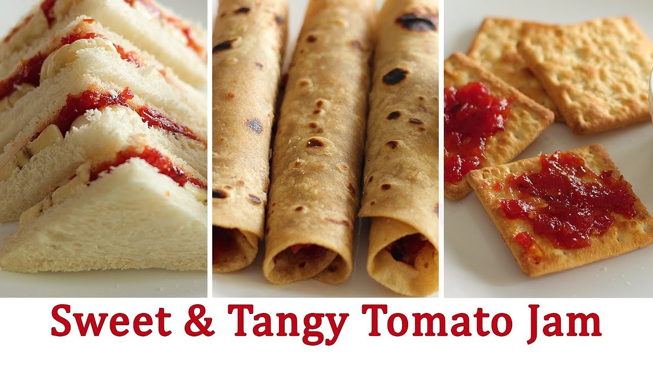 Sweet and Tangy Tomato Jam | How To Make Tomato Jam At Home