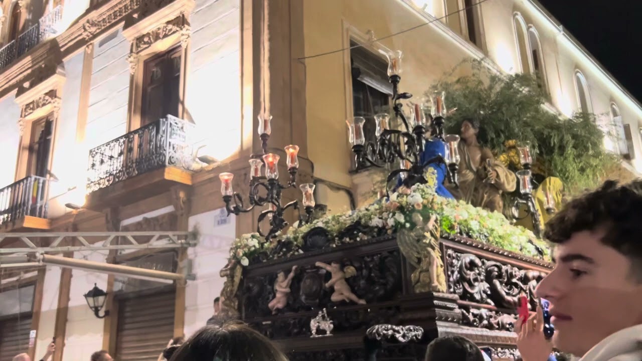 El señor orando en el huerto por tribuna semana santa ronda 2024