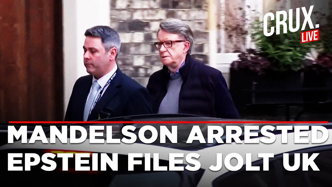 LIVE | Former UK Envoy Peter Mandelson Released After Police Probe Over Jeffrey Epstein Links | Crux