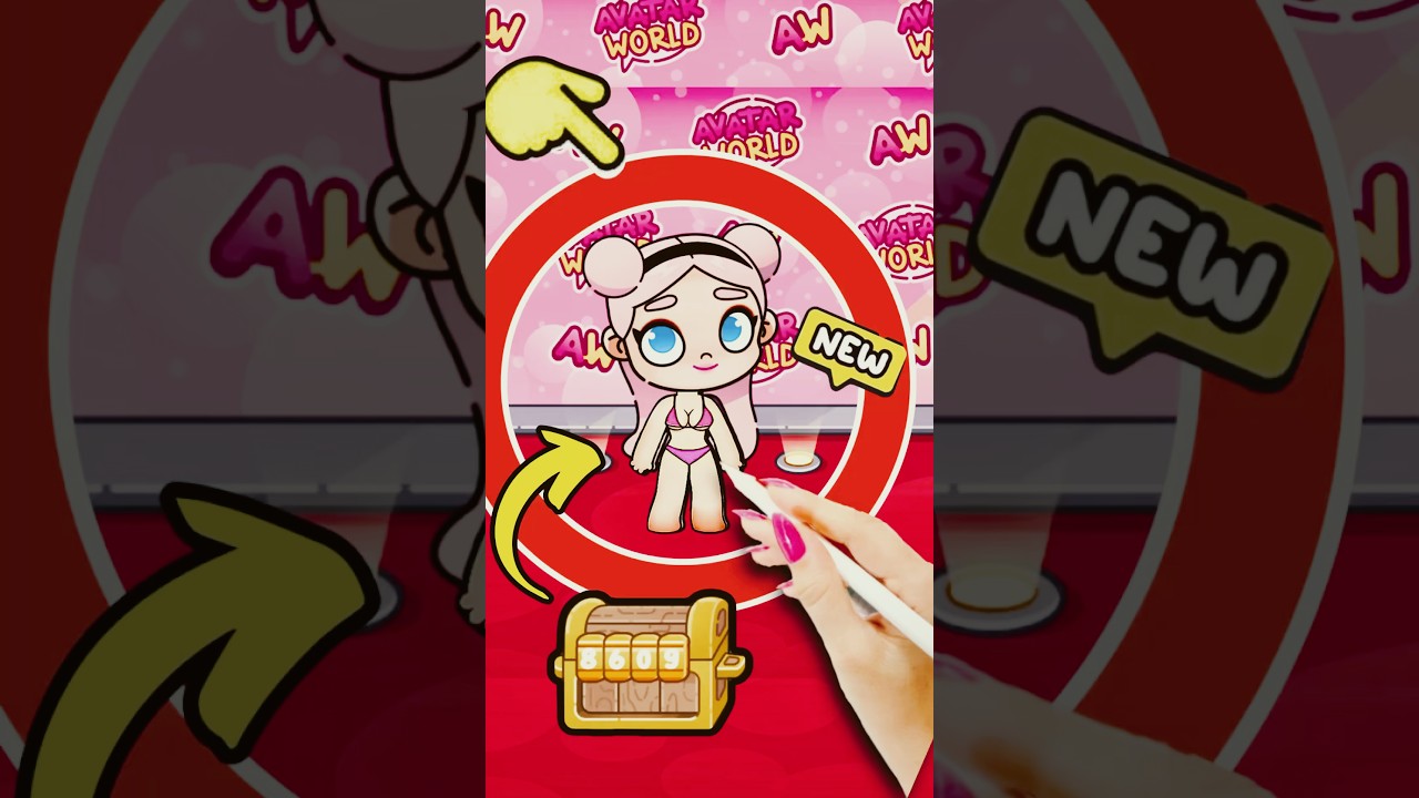 New update in avatar world 😍👙BIKINI ✨Pazu world 🌎#avatarworld #tocaboca