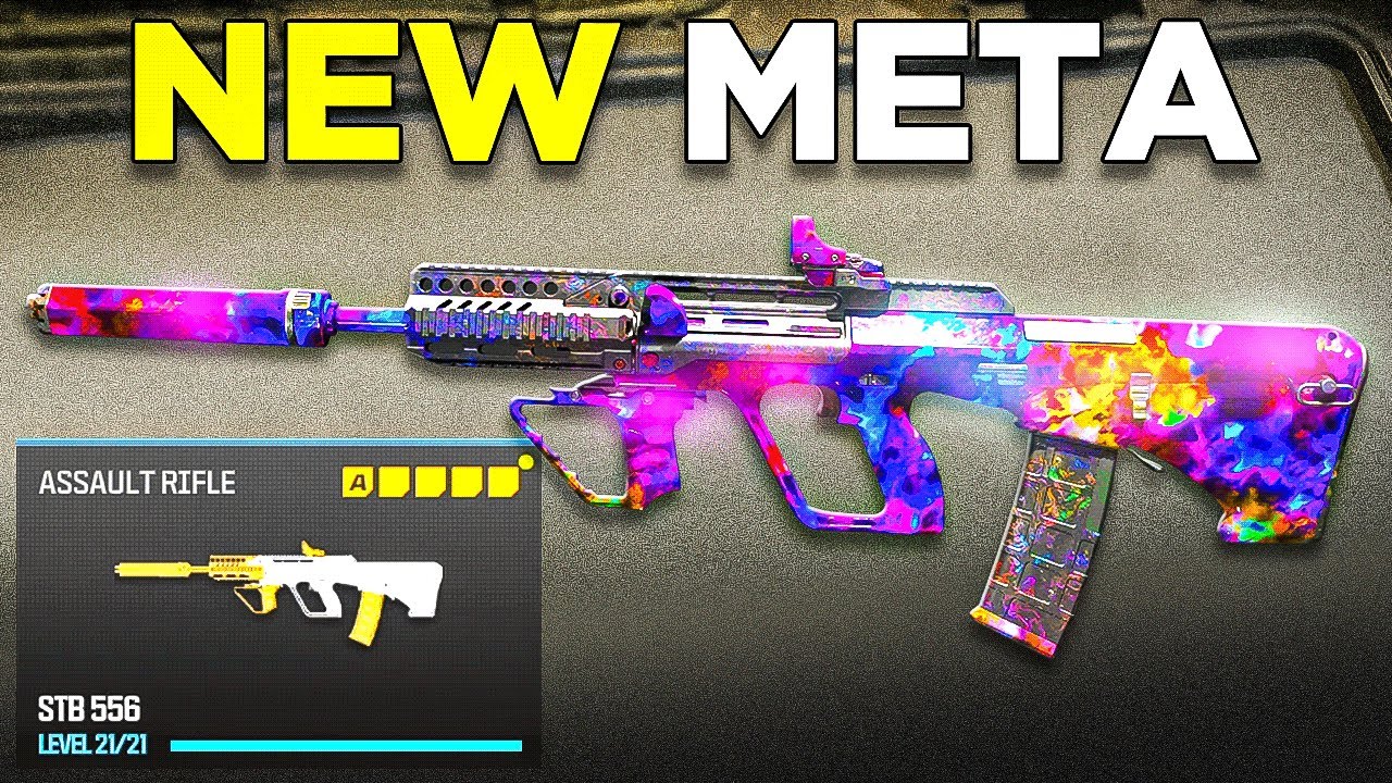 *NEW* SECRET META ASSAULT RIFLE in MW3! (Best STB 556 Class Setup) - Modern Warfare 3