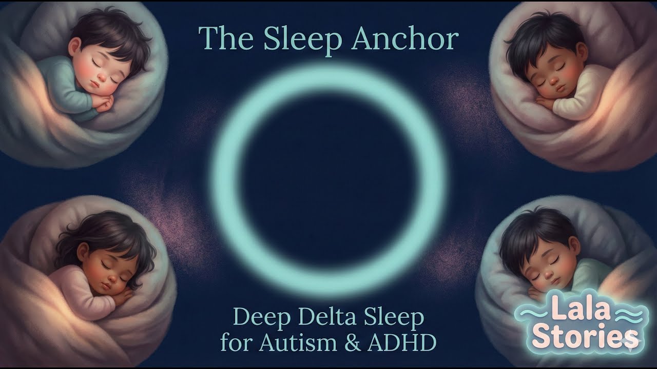 The Sleep Anchor: Delta Voyage 🛌 Deep Sleep Song for Autism & ADHD | Womb-Like Heavy Warm Calm