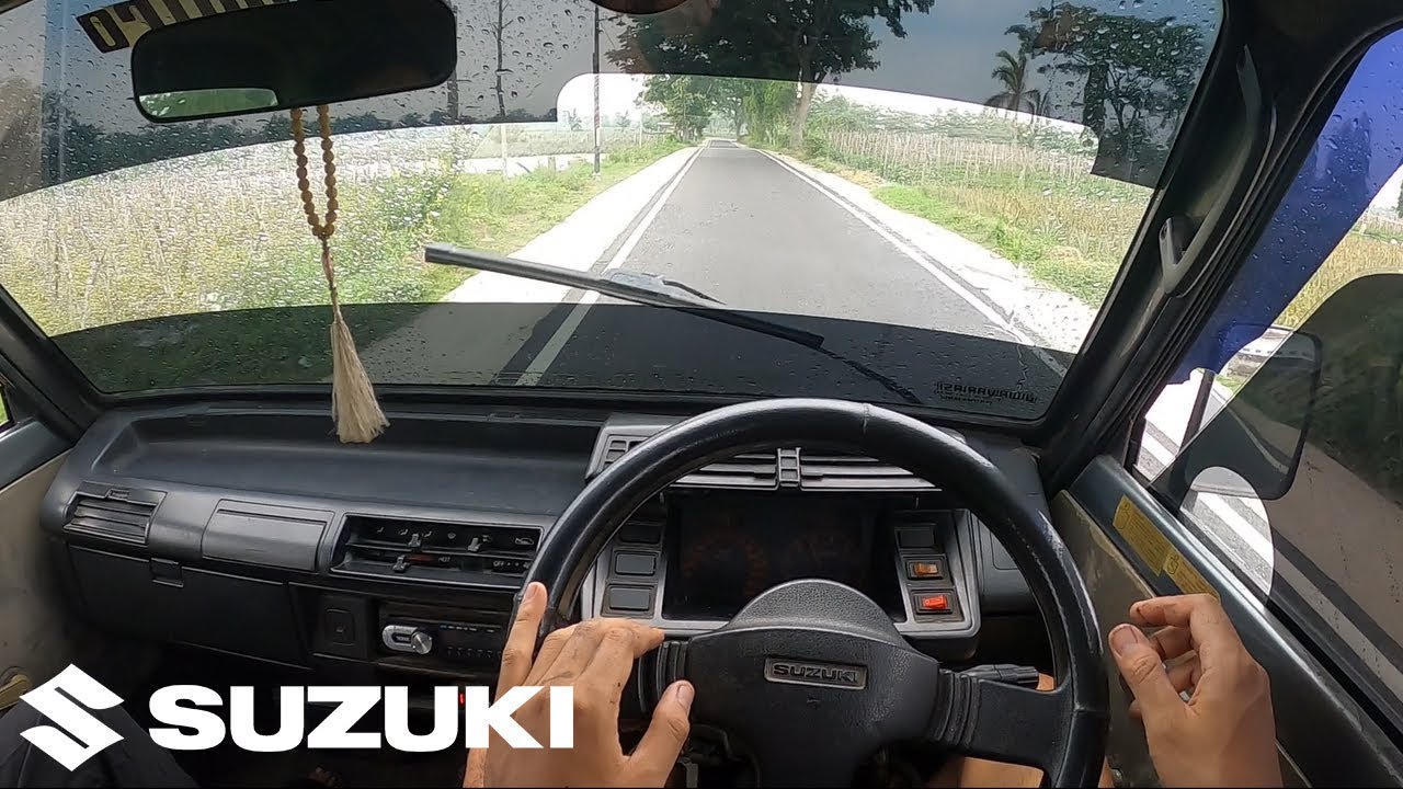 SUZUKI CARRY 1.0 (1990 ) Test drive POV
