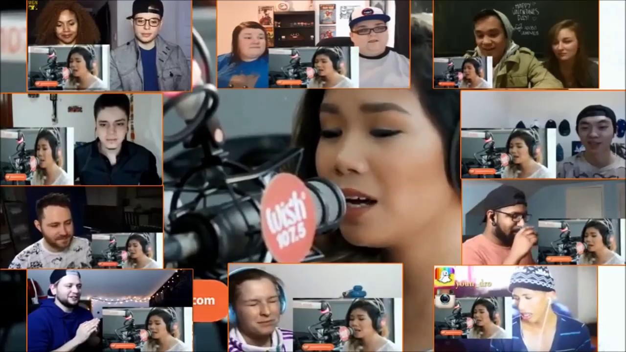 Katrina Velarde on Wish 107.5 Bus / Reactors react (1) edit
