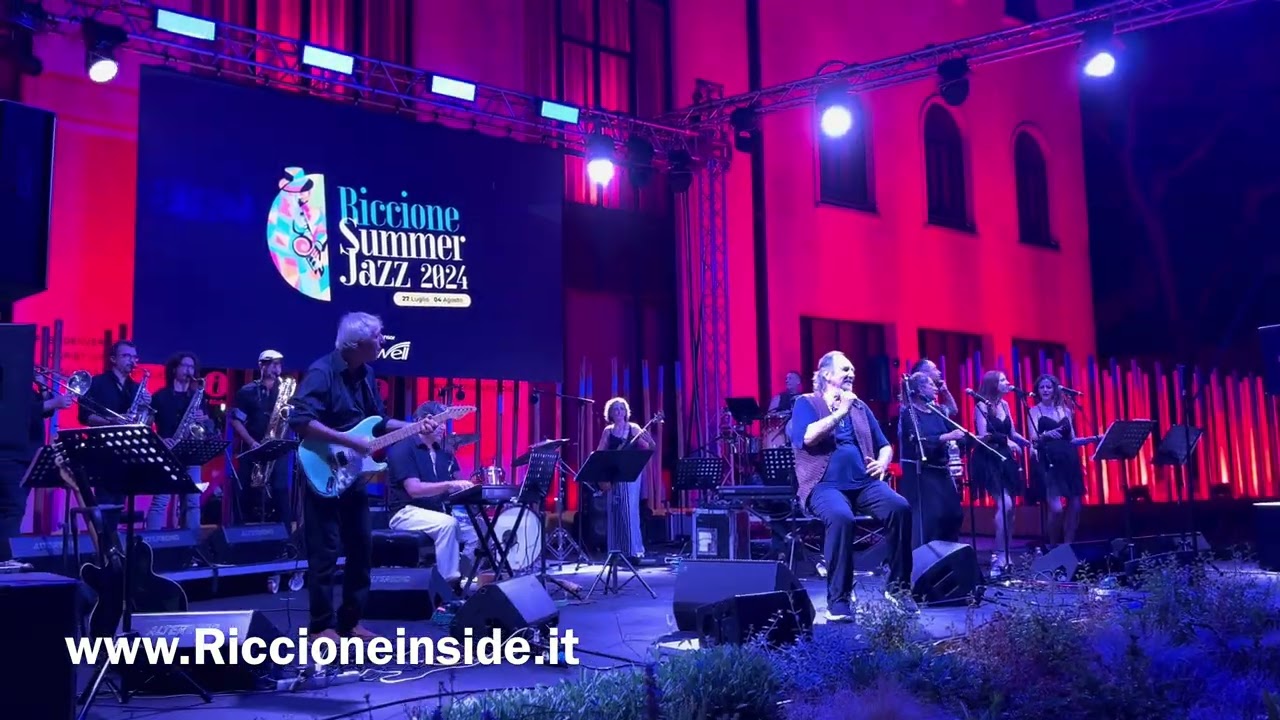 Andrea Mingardi e una formidabile Rosso Blues Brothers Band a Riccione Summer Jazz