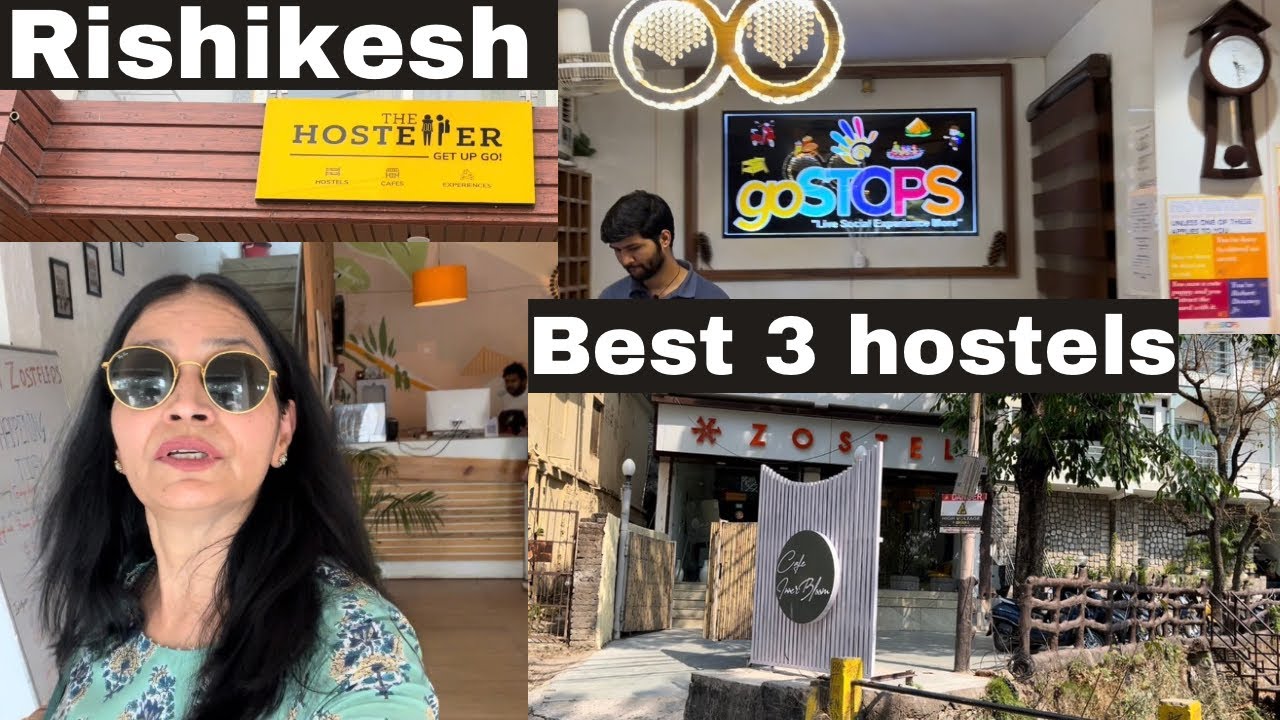 Top Three Hostels In Rishikesh | Dorms & Private Rooms Tour & Tariff