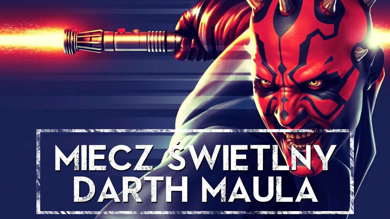 Miecz świetlny DARTH MAULA 🗡️ 🔴 ｢HOLOCRON｣