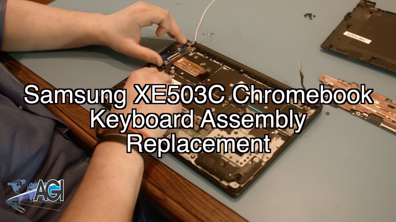 Samsung Chromebook XE503C Keyboard Assembly Replacement