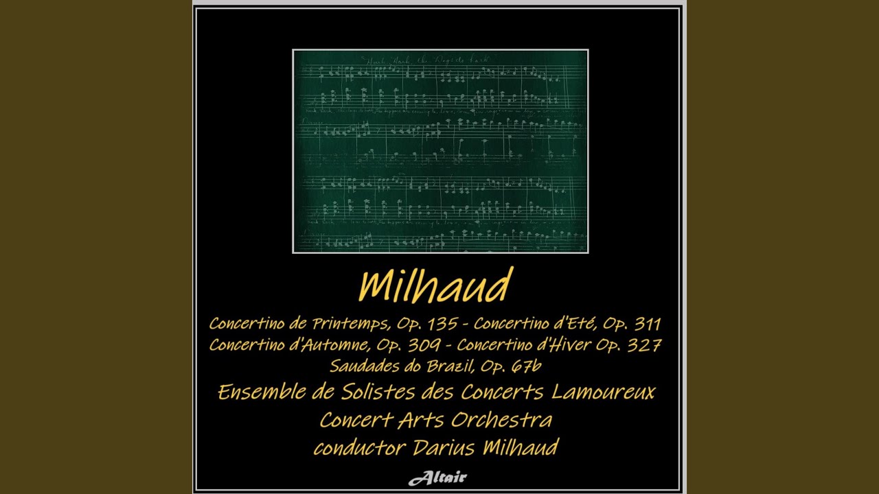 Concertino d'Hiver, Op. 327