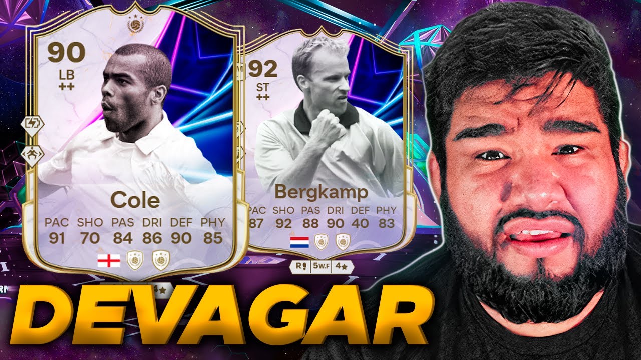 EA FC 25 - QUE CONTEUDO É ESSE!? - ASHLEY COLE & DENNIS BERKGKAMP