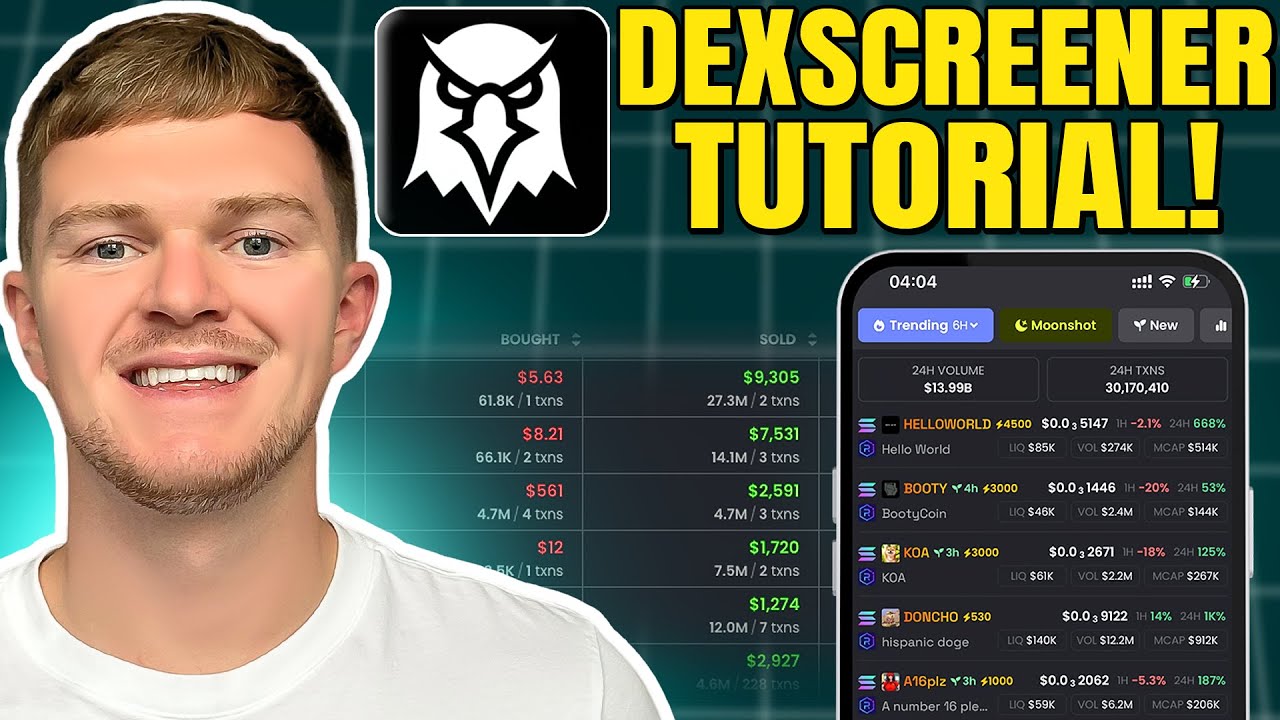 Как использовать Dexscreener для поиска 100-кратного увеличения драгоценных камней! (Руководство ...