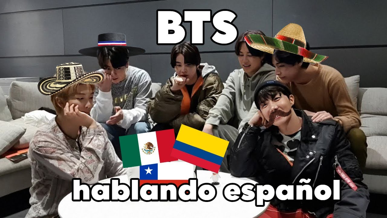 BTS HABLANDO ESPA&Ntilde;OL (los m&aacute;s latinos del condado)