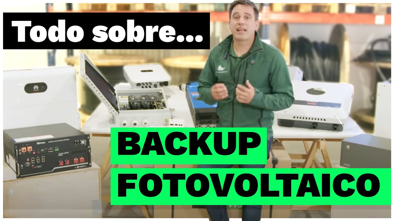 Guía completa: Cómo añadir backup a tu instalación fotovoltaica y evitar apagones