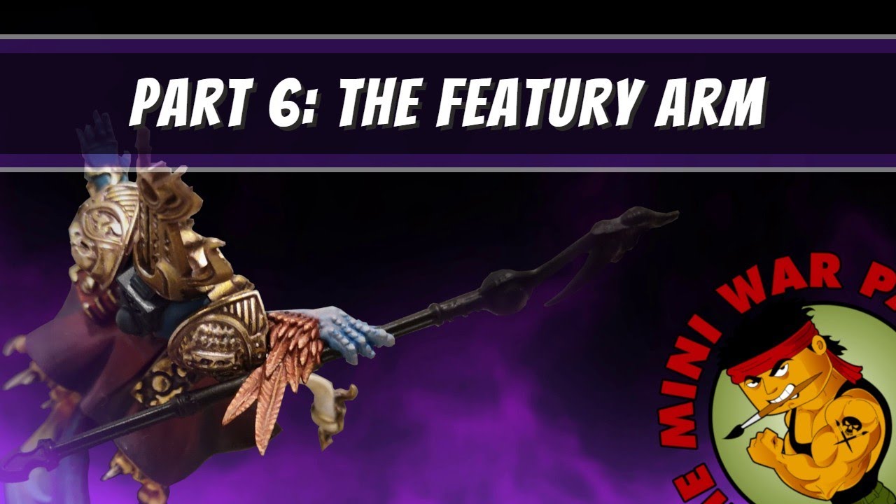 How To Paint Thousand Sons: Mutated Arm