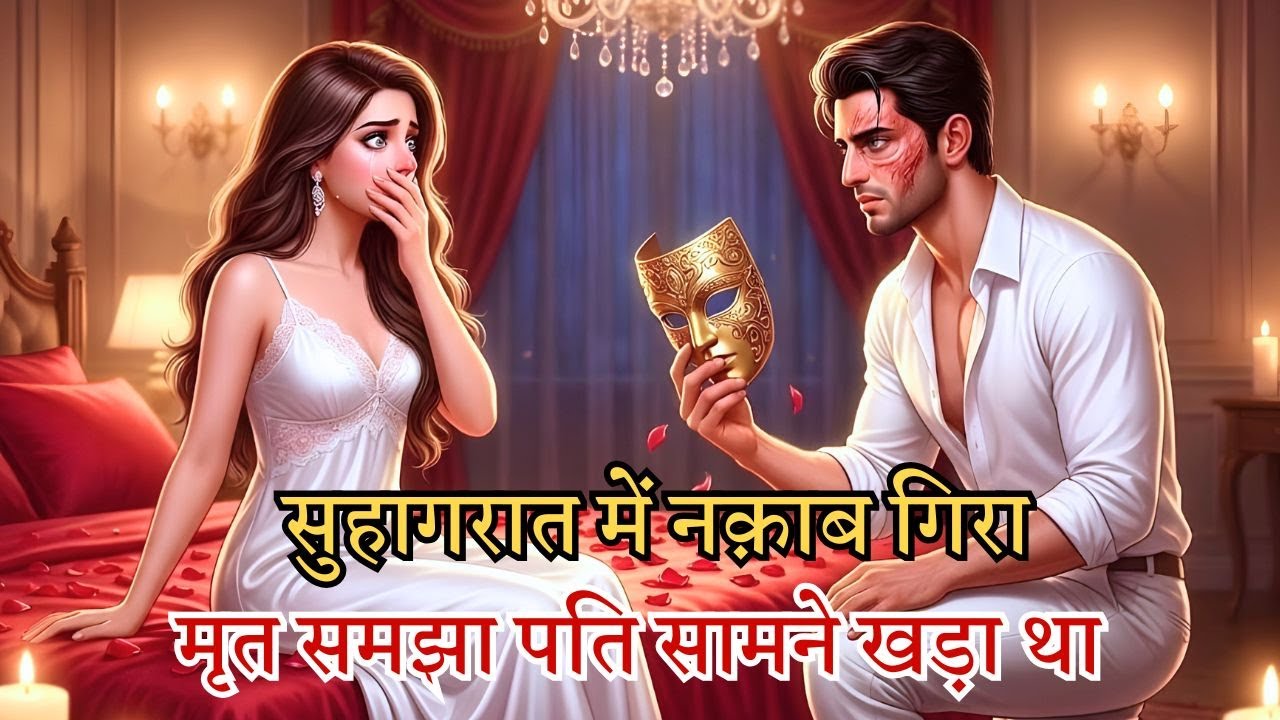 मरा हुआ पति जिंदा निकला! सुहागरात में अरबपति का मुखौटा गिरा, निकला पुराना पति