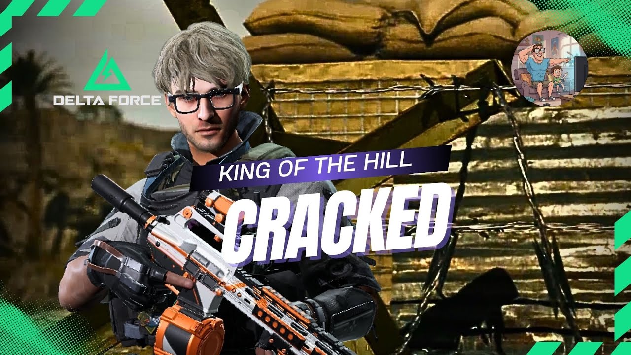 Delta Force Mobile - King of The Hill Cracked Arena with Gizmo on CAR-15