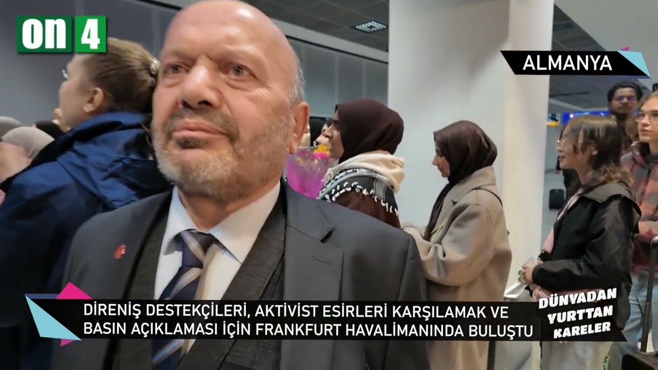 🔥 Esir Alınan Flotilla Aktivistler | Coşkulu Karşılama Anları!