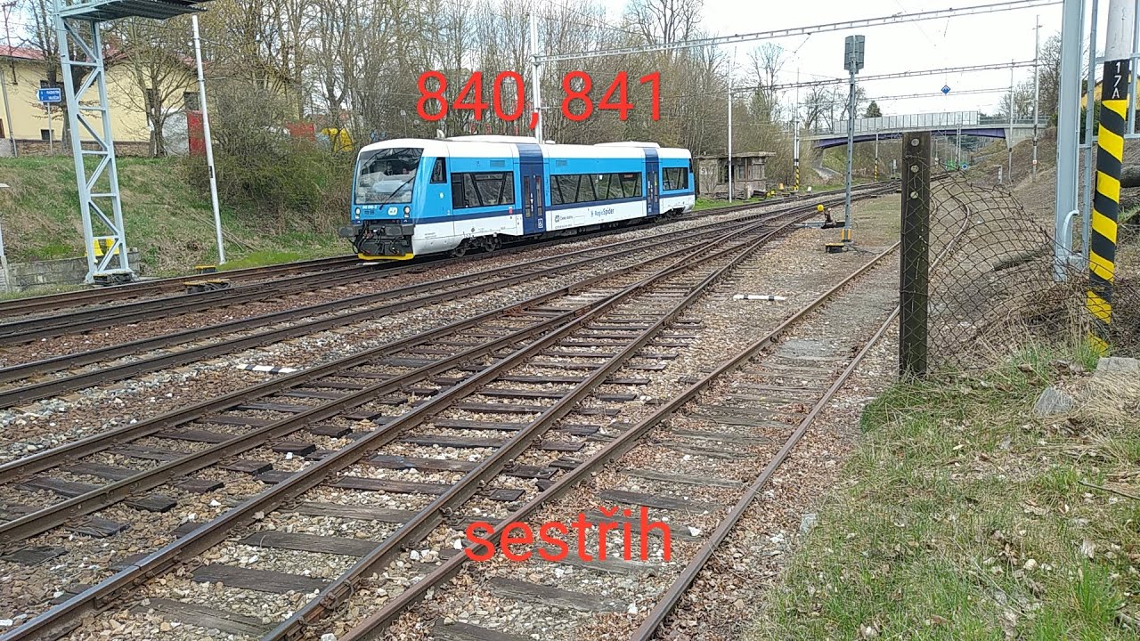 Vlaky RegioSpider (840, 841) - sestřih