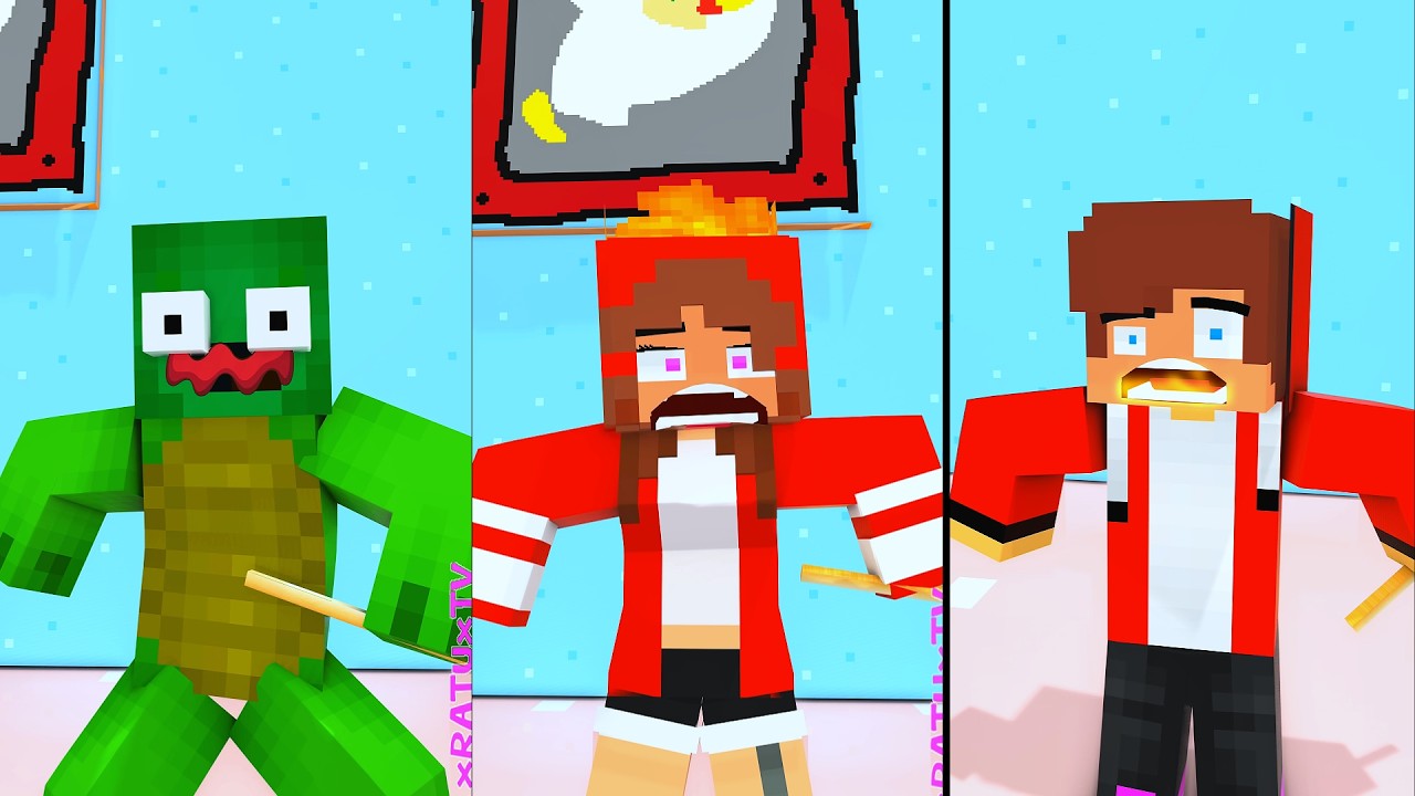 Minecraft - JJ_ What a burning sensation🥵🥵🥵 | Tiny Craft